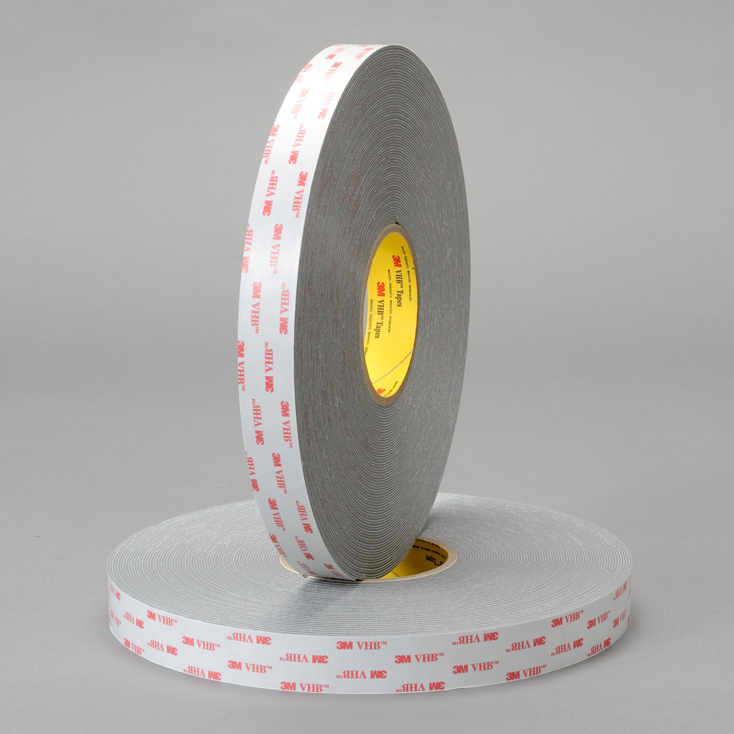 Gray 1/2 in x 36 yd 45 mil 18 Rolls Tape N29244
