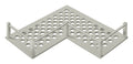 Corner Bathroom Basket Satin Nickel A881134