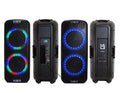 Dual 15” 3-Way Full-Range Powered and Passive DJ PA Bluetooth Loudspeaker C69433