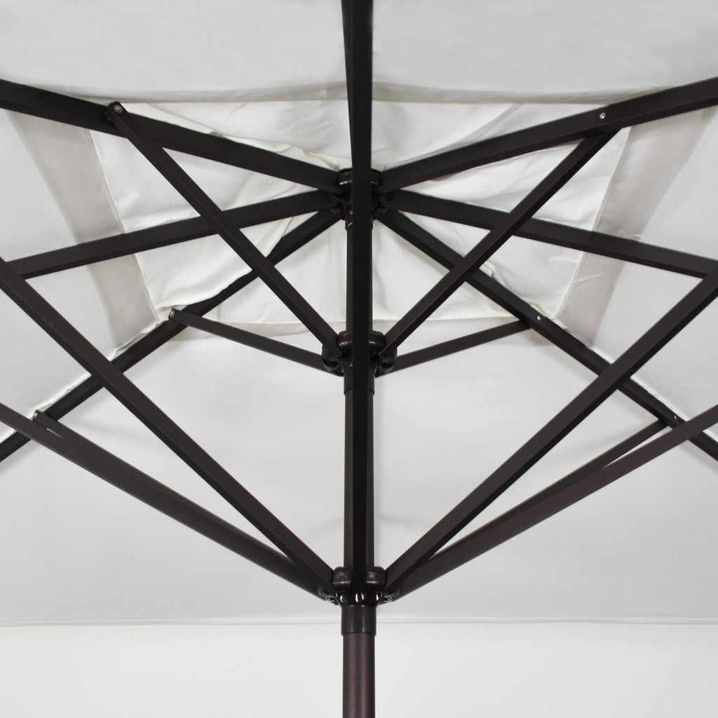 11 ft. Rectangular Aluminum Market Umbrella, Terracotta L48943