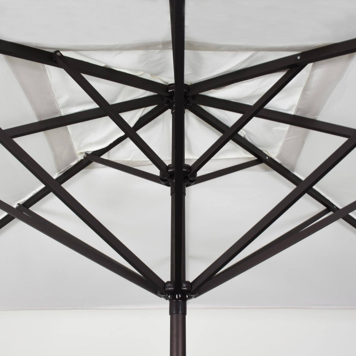 11 ft. Rectangular Aluminum Market Umbrella, Terracotta L48943