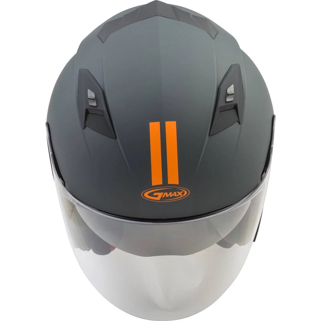 Matte Black/Pink Open-Face Helmet Y5239