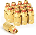 12PCS 1/4-Inch Brass Quick Connect Air Coupler C73949