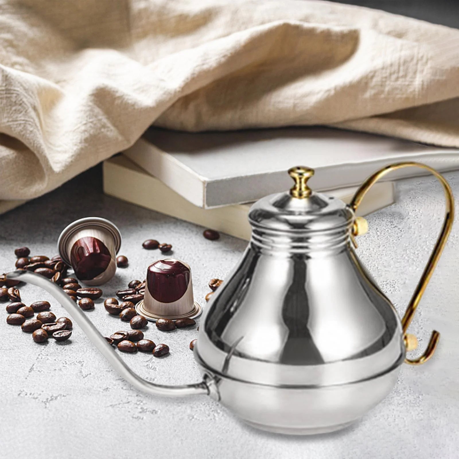 Stainless Steel Gooseneck Coffee Drip Kettle G932275