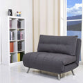 Gray Convertible Chair Bed M906
