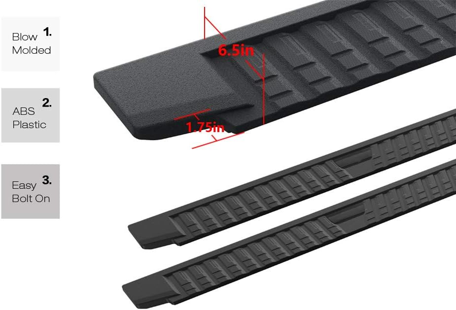 Blow Molding Running Boards Side Step Q45066