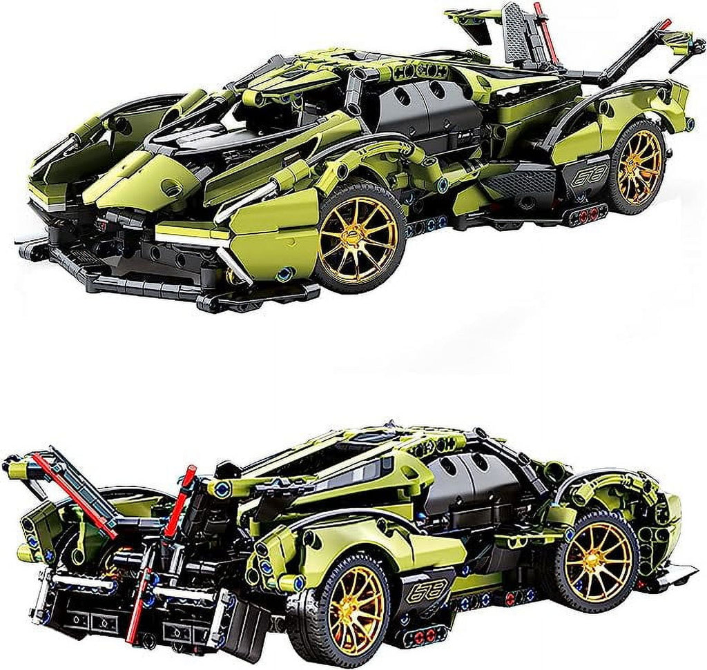 1:14 Scale MOC Building Blocks Car Model Toys, 1239 Pieces Y405848