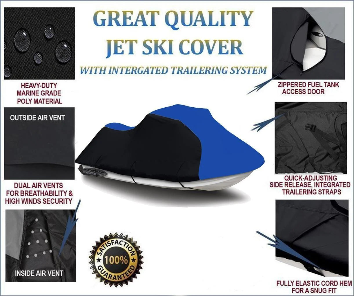 Heavy-Duty Jet Ski Watercraft Cover R75964