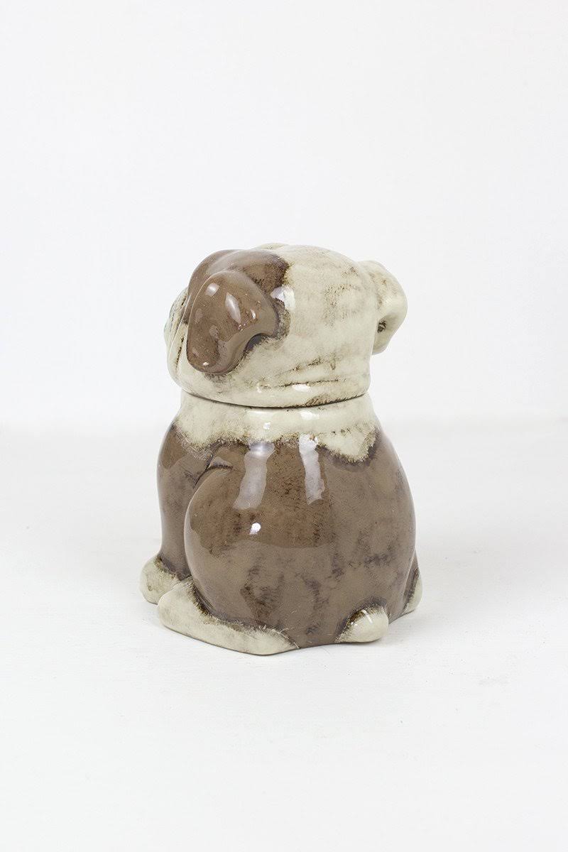Ceramic Bull Dog Canister O937900