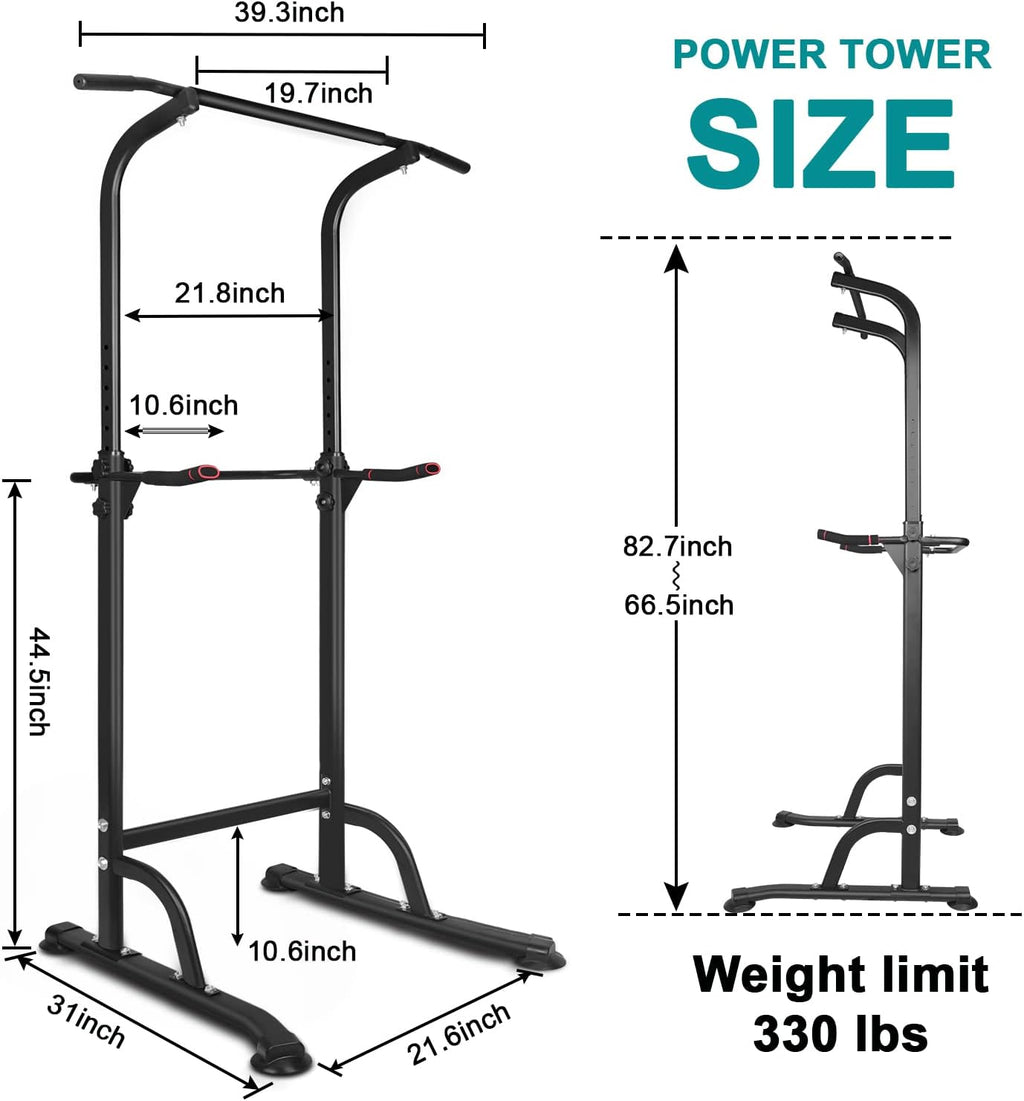 Free Standing Pull Up Dip Station J938