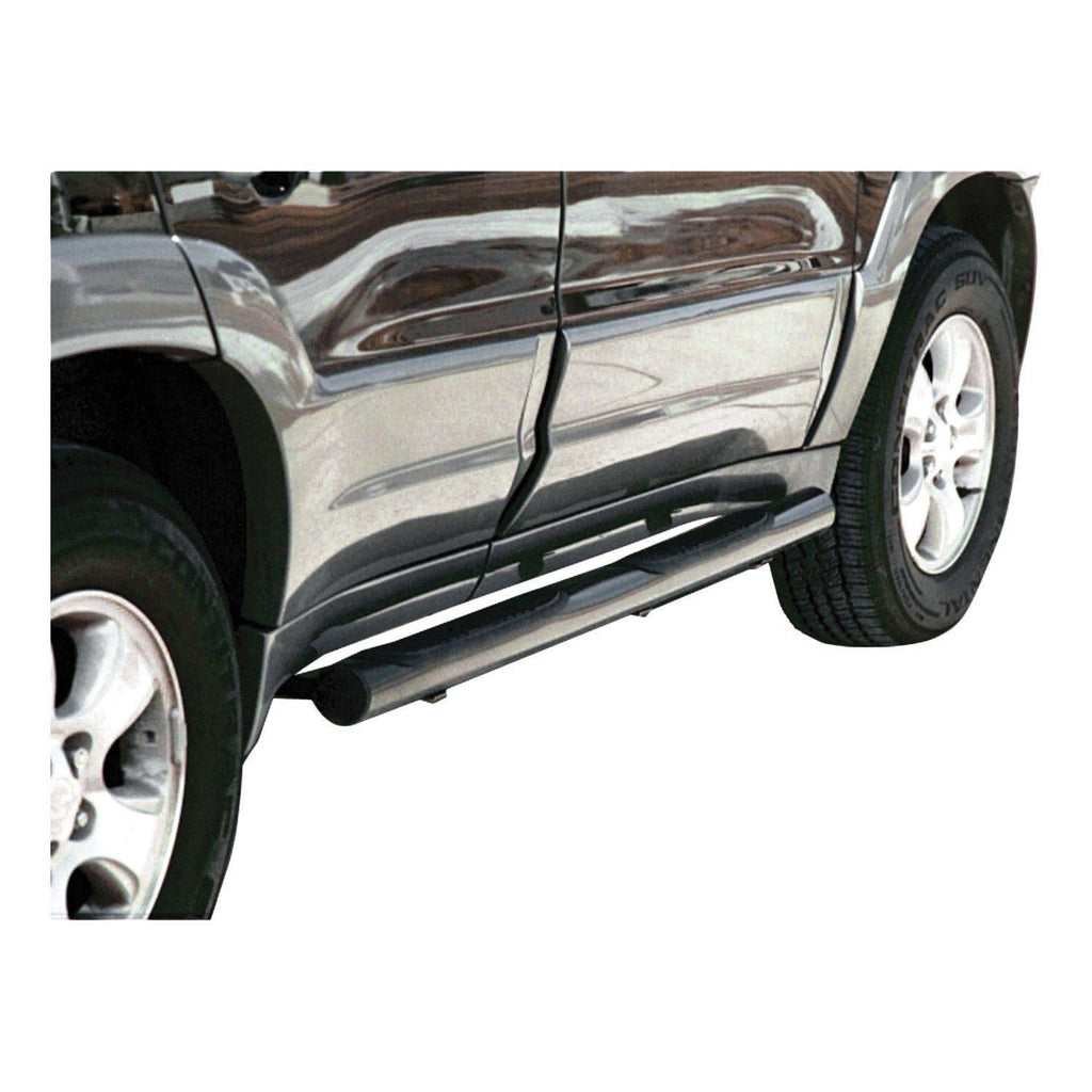 Black 3-Inch Round Side Bars R30906