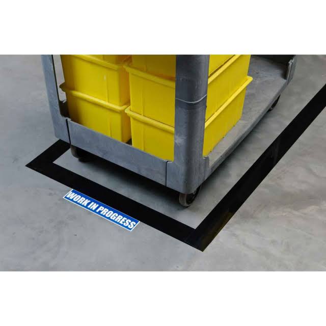 White 100ft L x 3 in W Label Tape Cart L7558