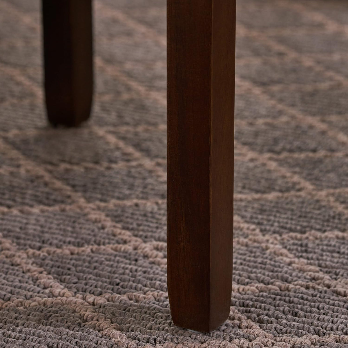 Brown Mahogany Acacia Wood Accent Table Y95779