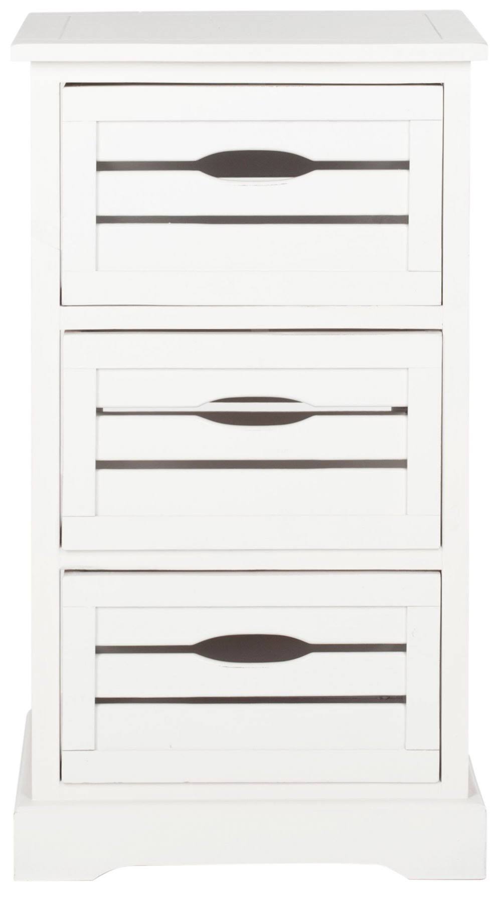 Black 3 Drawer Cabinet G359