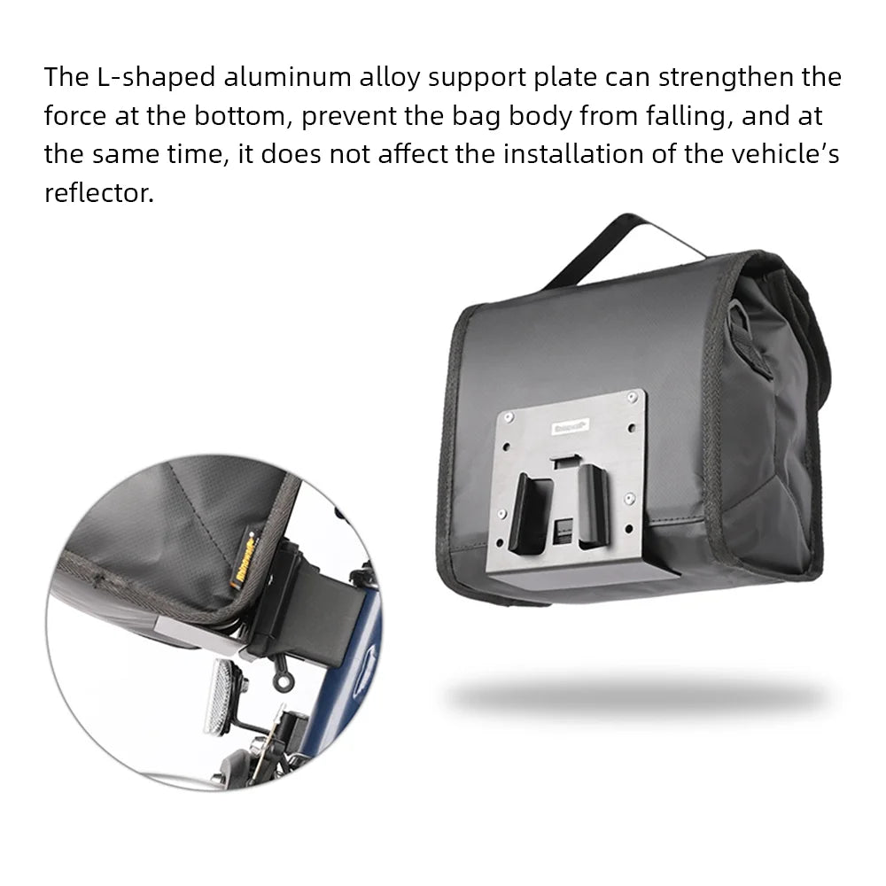Folding Bike Handlebar Bag with Rain Cover X929282