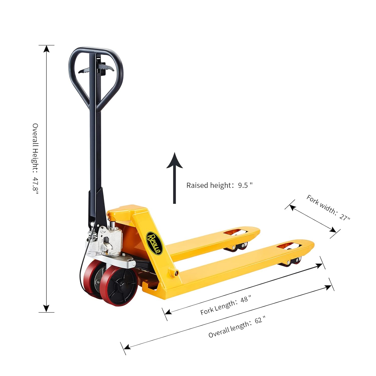 Manual Pallet Jack Truck 5500 Capacity E7410