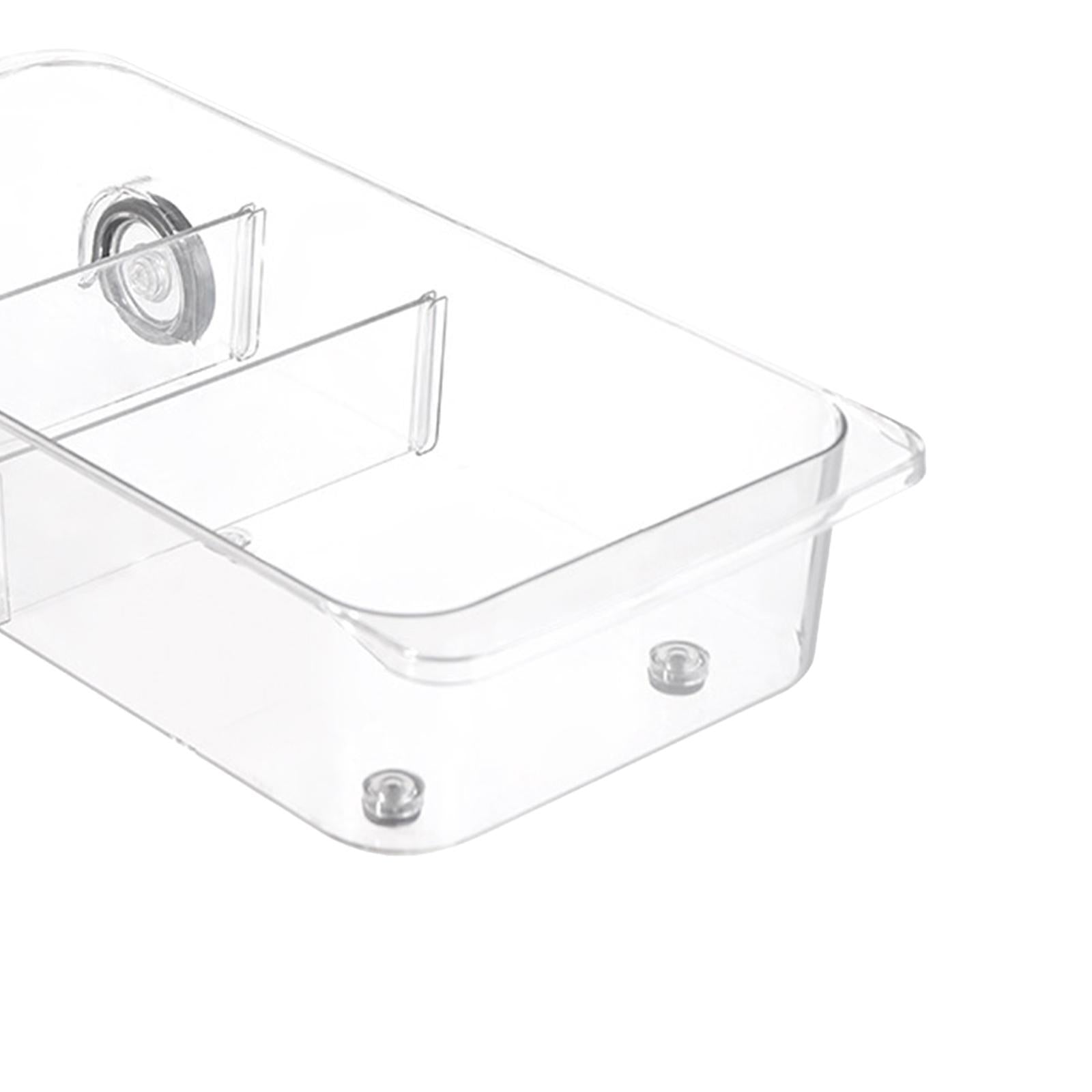 Clear Fridge Drawer Organizer Storage Bins 2 Piece I7246