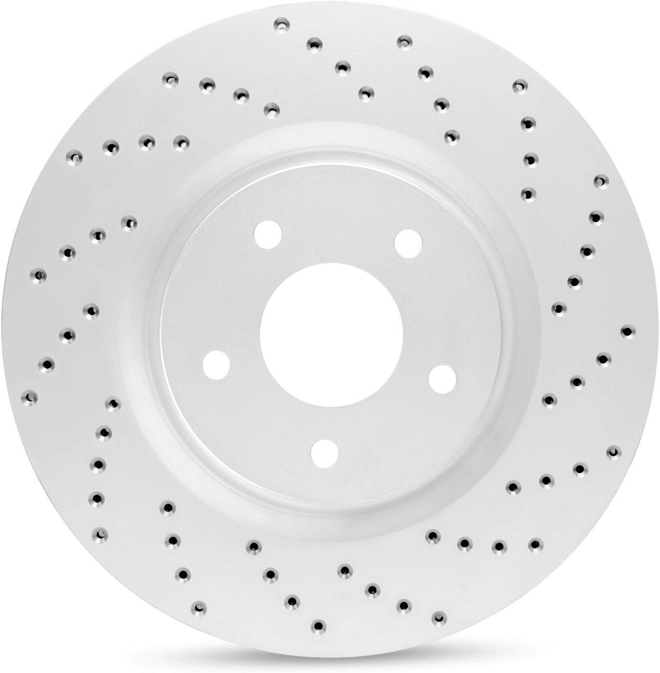 Carbon Series Cross Drilled Brake Rotors with Ceramic Brake Pads T839