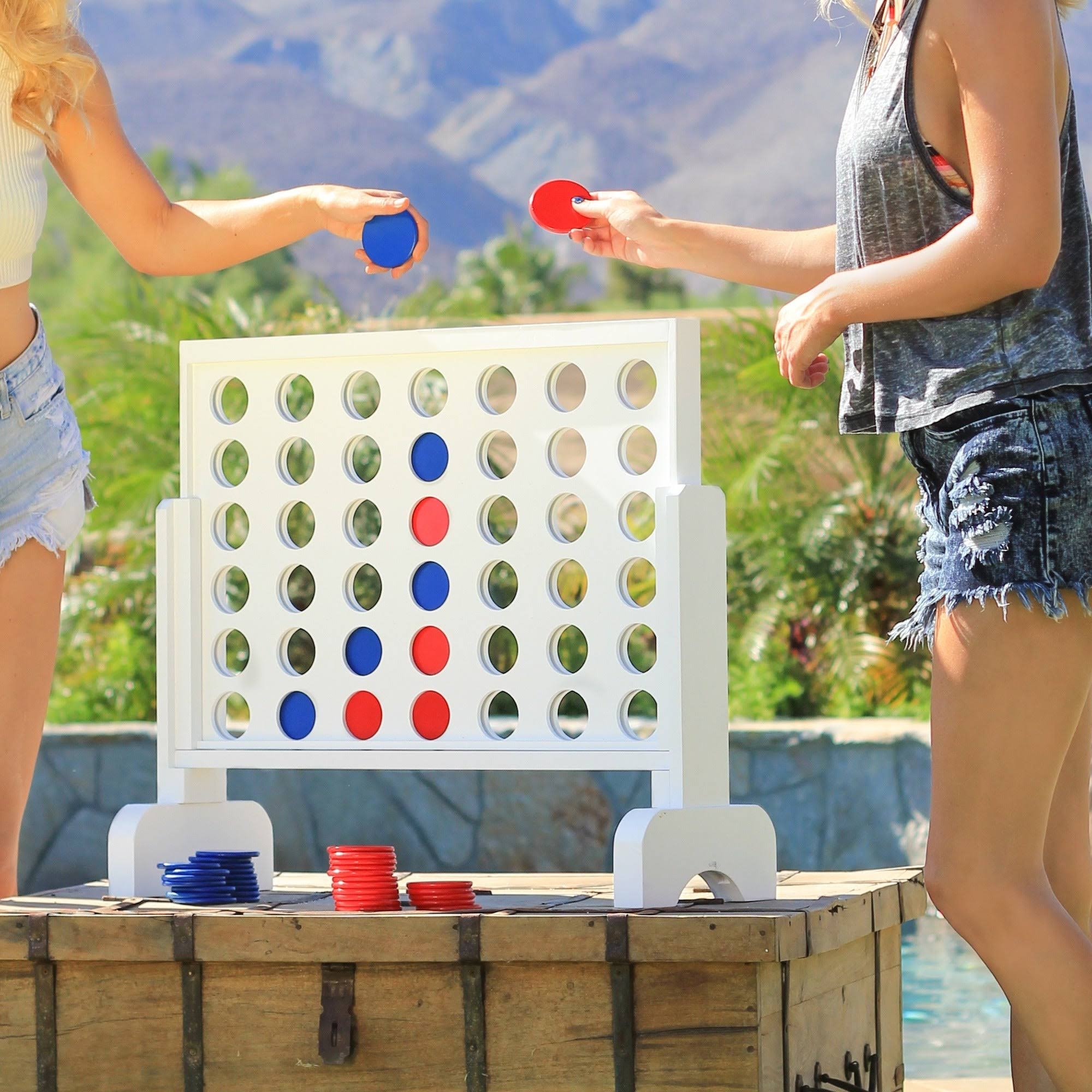 Giant 4-in-a-Row Game with Carrying Case S53725