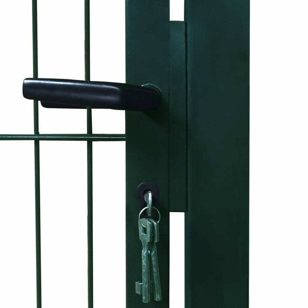 Green 2D Fence Gate E58207