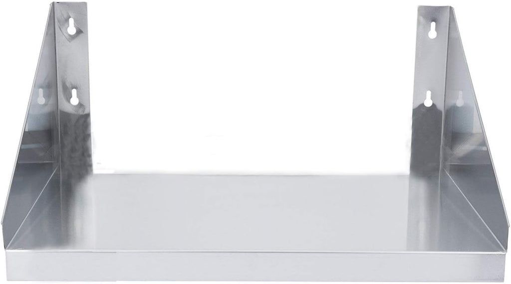 Heavy Duty Stainless Steel Wall Mount Microwave Shelf 18" X 30" U953