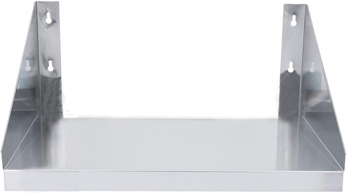 Heavy Duty Stainless Steel Wall Mount Microwave Shelf 18" X 30" U953