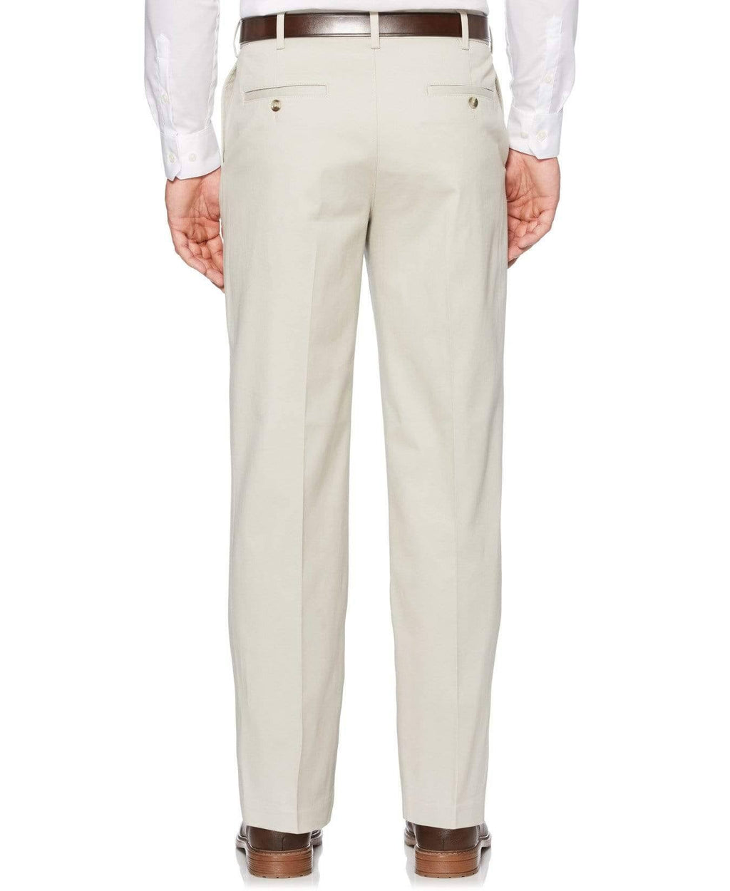 Pleated Performance Chino, Men&s, Size: 60 x 30, White F860882