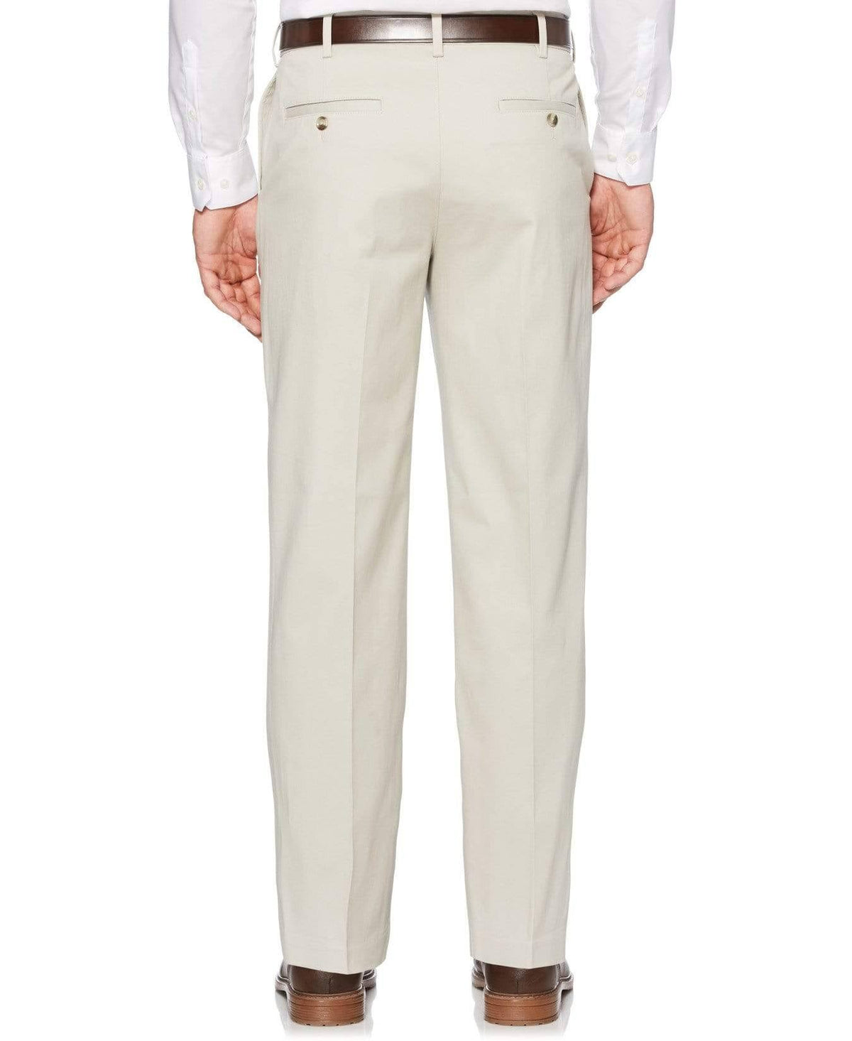 Pleated Performance Chino, Men&s, Size: 60 x 30, White F860882
