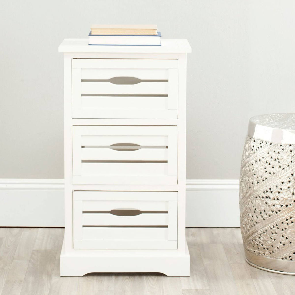 Black 3 Drawer Cabinet G359