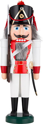 Nutcracker Rifle Man Red 39cm X699