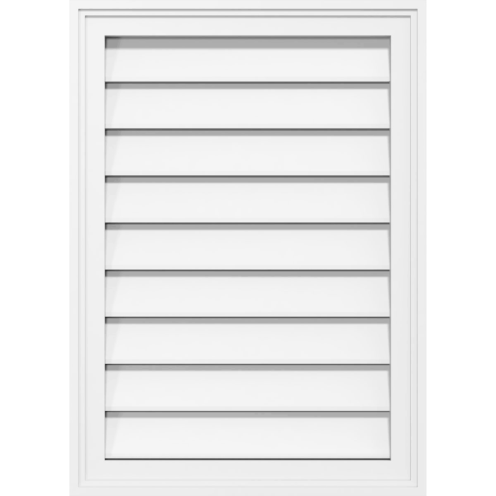 PVC Gable Vent E116