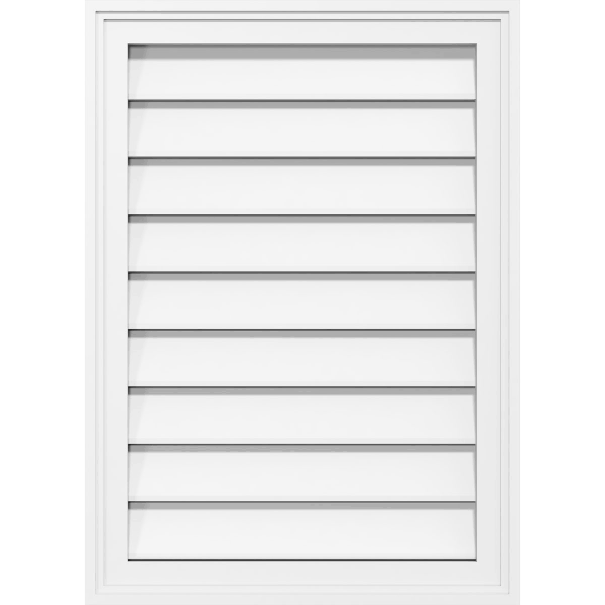 PVC Gable Vent E116