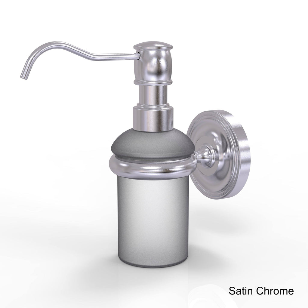 Matte Black Wall Mounted Soap Dispenser L53207