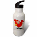 Adorable Baby Chick Heart Wings Sports Water Bottle 21oz B972201