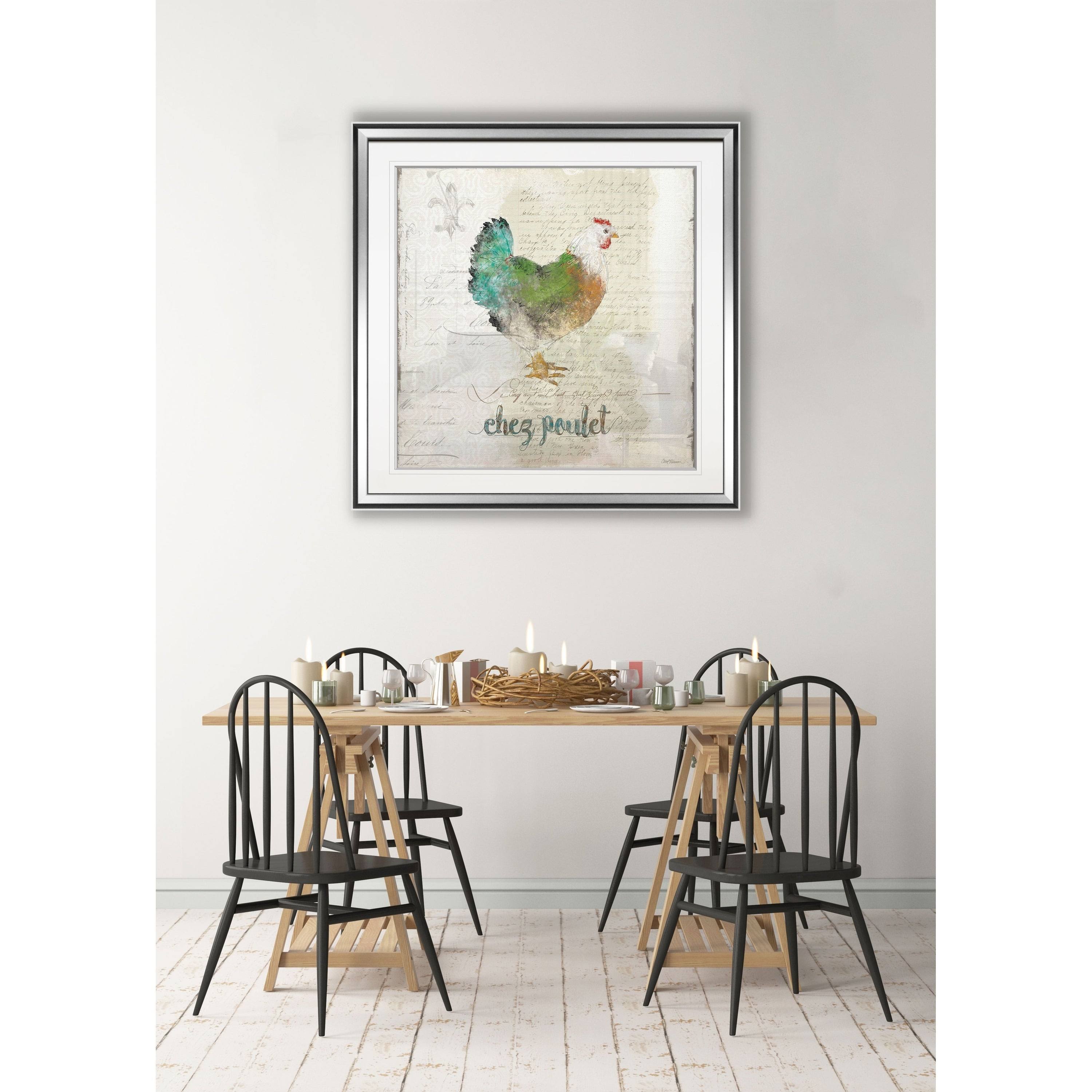 Framed Giclee Print 32 x 32 N313