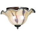 Tuscan Silver 2 Light Flush Mount M73858