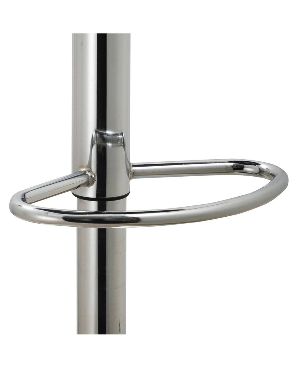 Black Contoured Hydraulic Lift Bar Stool with Footrest, Set of 2 P453