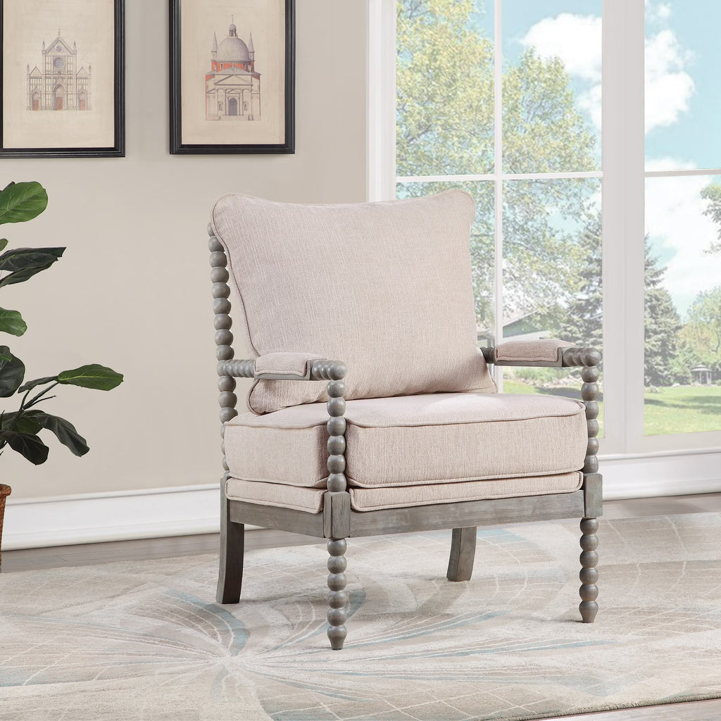 Linen Arm Chair J1948