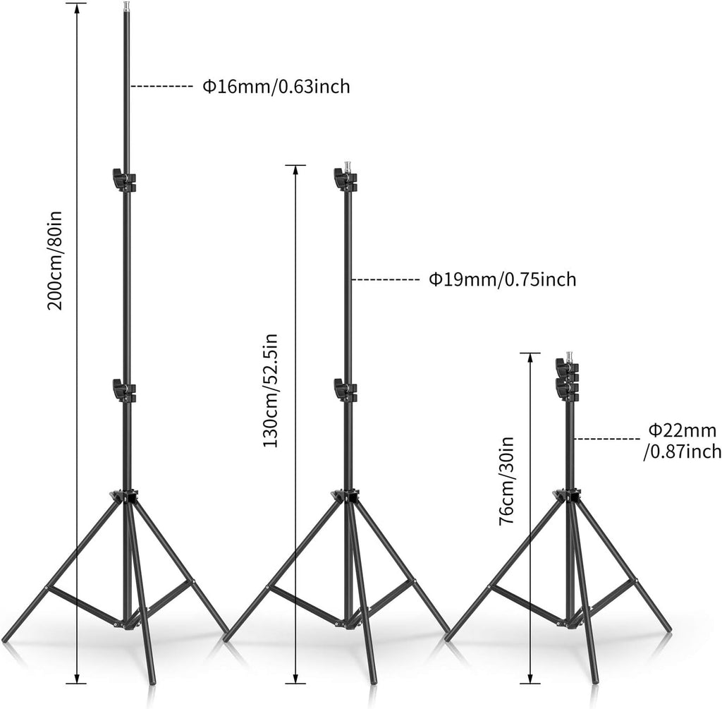 Photo Studio Lighting Kit Set with Softbox and Light Stand P779822