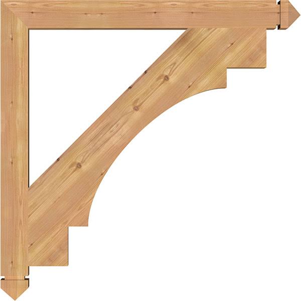 Western Red Cedar Smooth Bracket Y2566