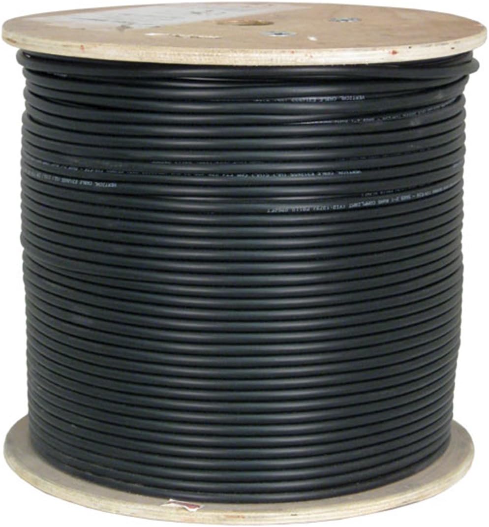 Blue Cat6A 1000ft Bulk Ethernet Cable M34392