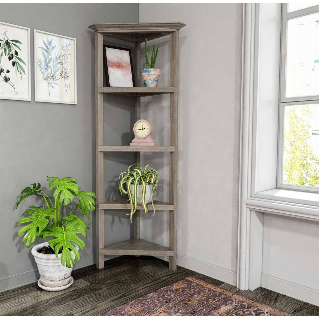 White 2 Shelves Bookcase D300079