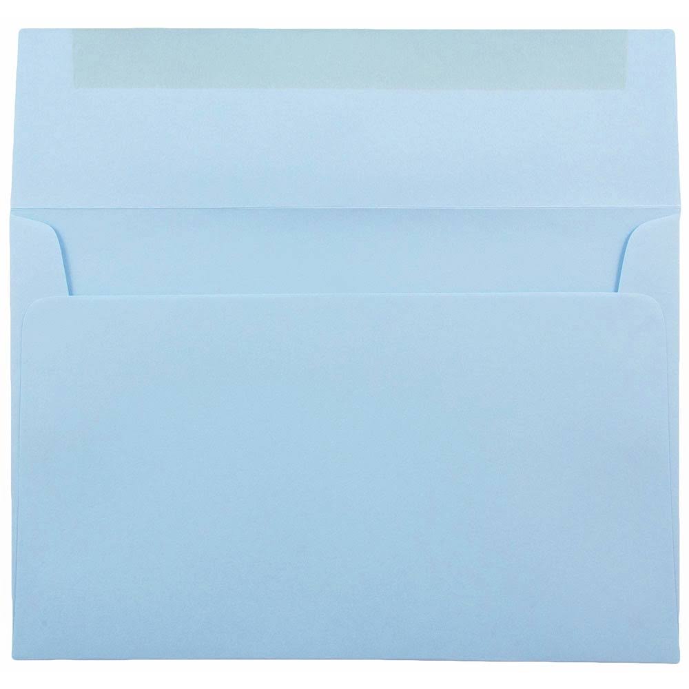 A9 Invitation Envelopes, Baby Blue, 250/Box J5131