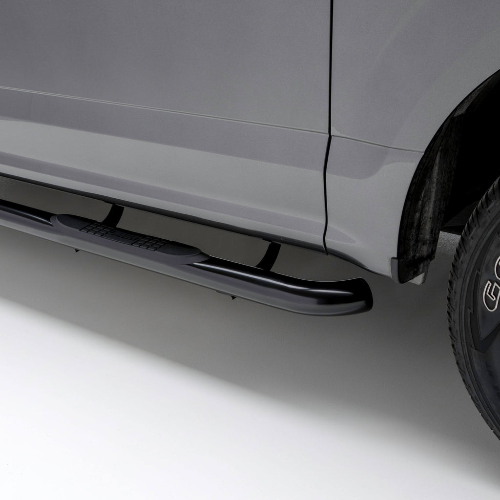 Black 3-Inch Round Side Bars R30906