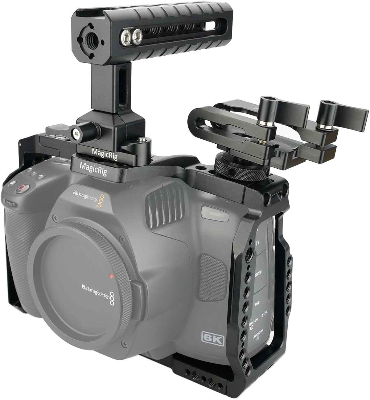 Full Cage Kit with Rubber Top Handle & T5 SSD Mount O583