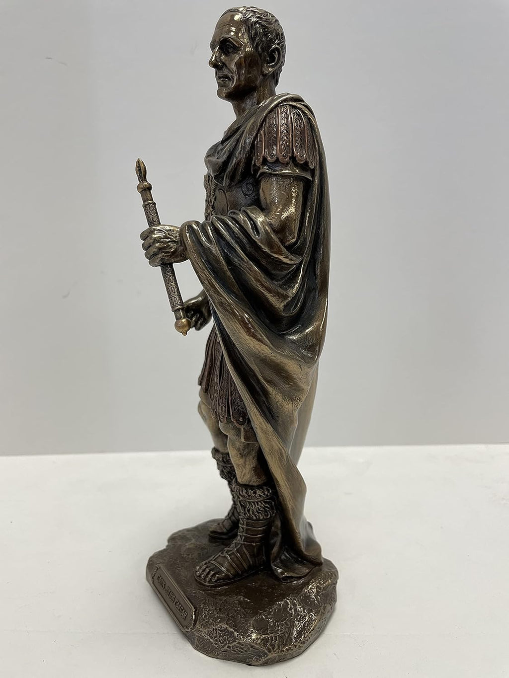 Bronze Finish Roman Military Uniform Statue H124