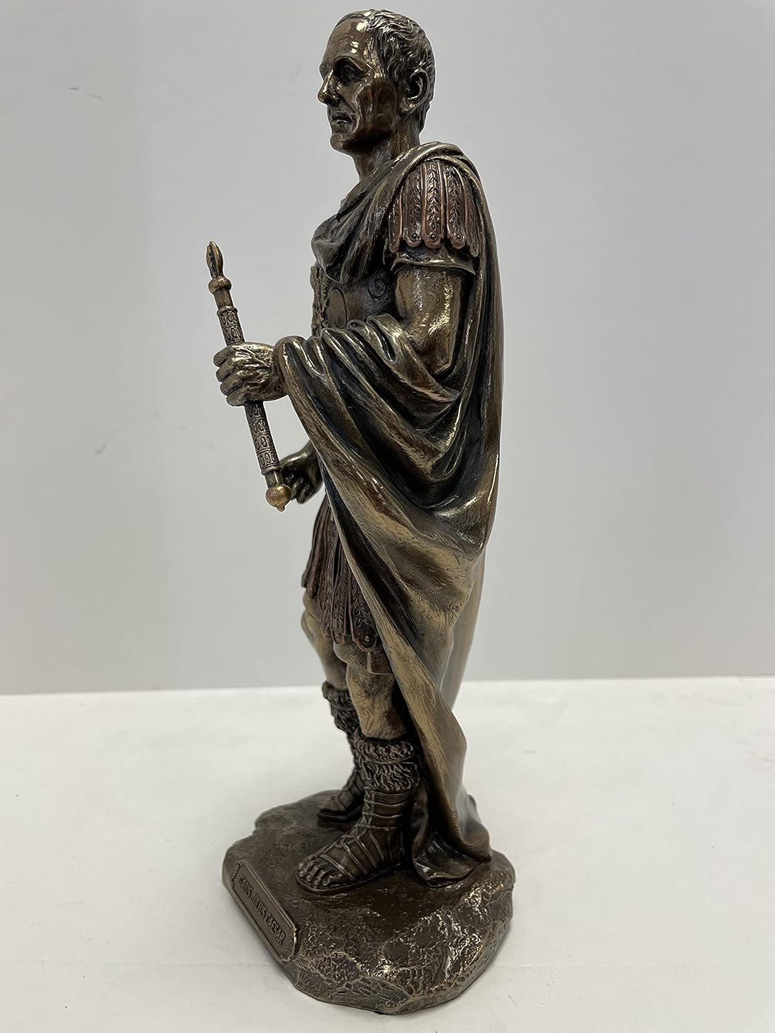 Bronze Finish Roman Military Uniform Statue H124