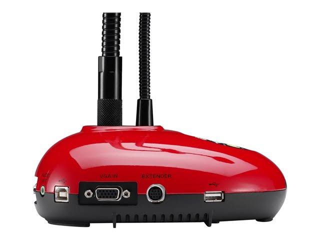 Red Document Camera with 20X Zoom USB F6785