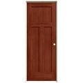 32 in. x 80 in. Left-Hand Solid Core Molded Composite MDF Prehung Interior Door P4153