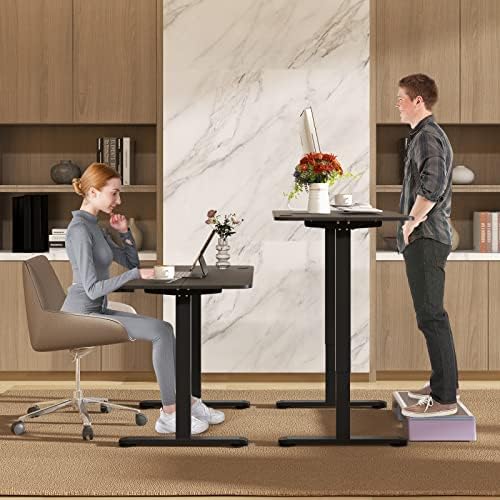 Height Adjustable Electric Standing Desk with Splice Board O375